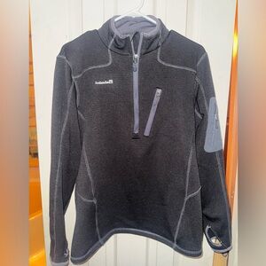 Avalanche Men's Charcoal Zip-Up Sweater